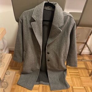 Old Navy Women's Grey Pea Coat